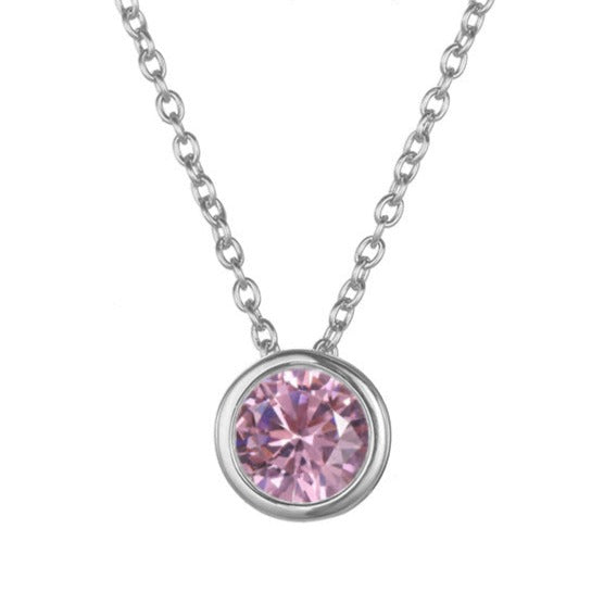 Lyra Spark: Timeless Birthstone Charm