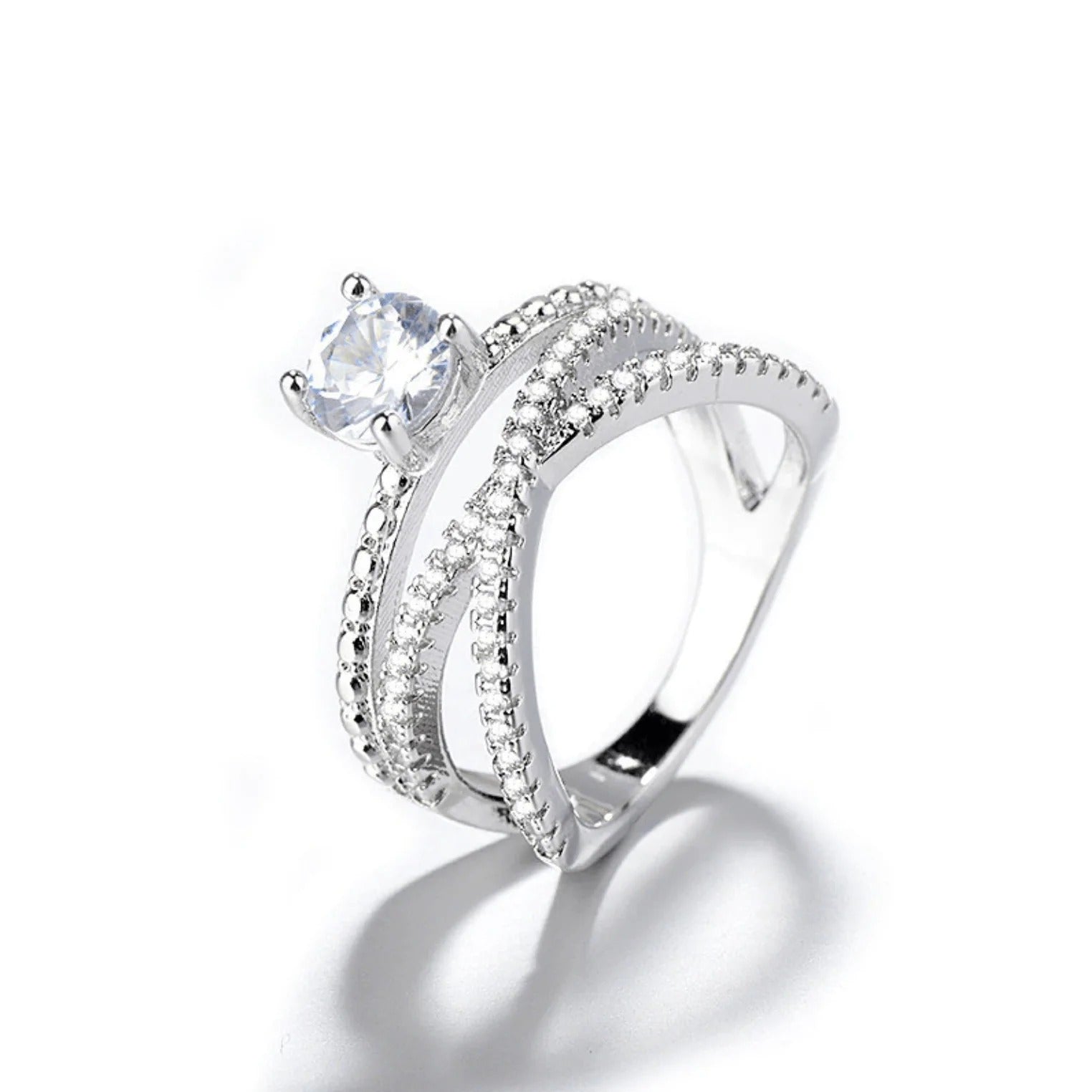 The Ring of the Entangled Virgin