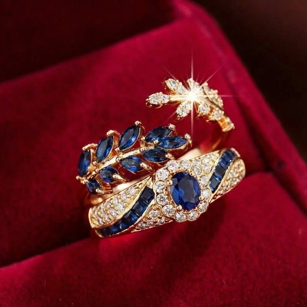 Avelisse Moraziel Ring Set | Gold