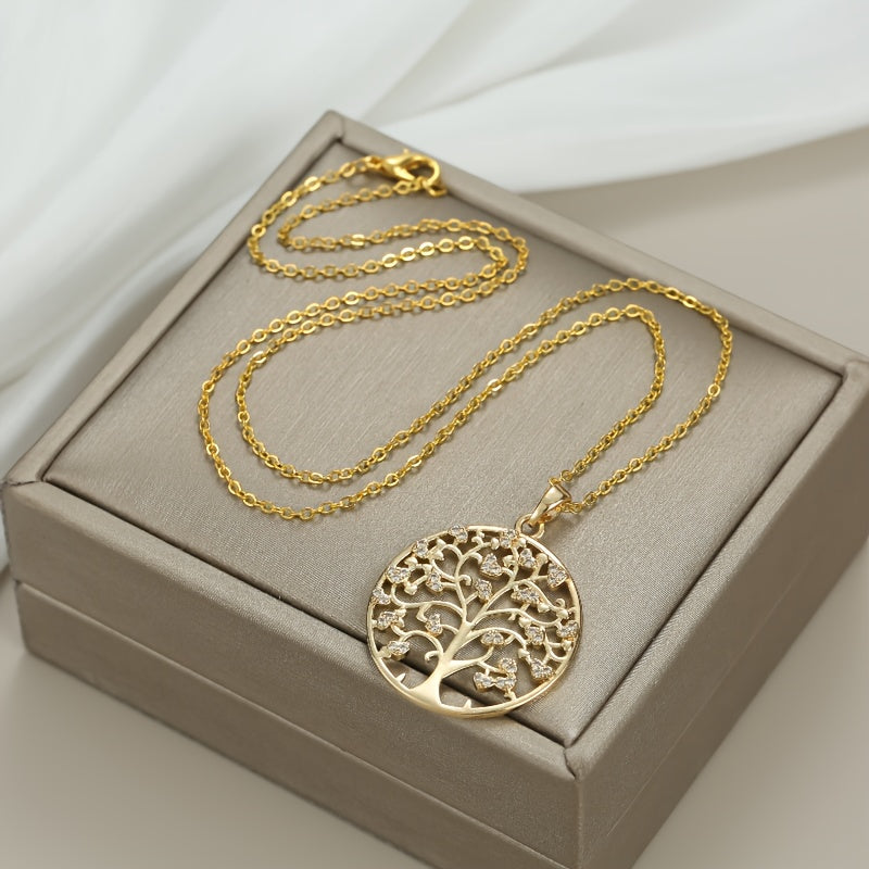 Golden Origins Timeless Tree of Life Pendant for Her