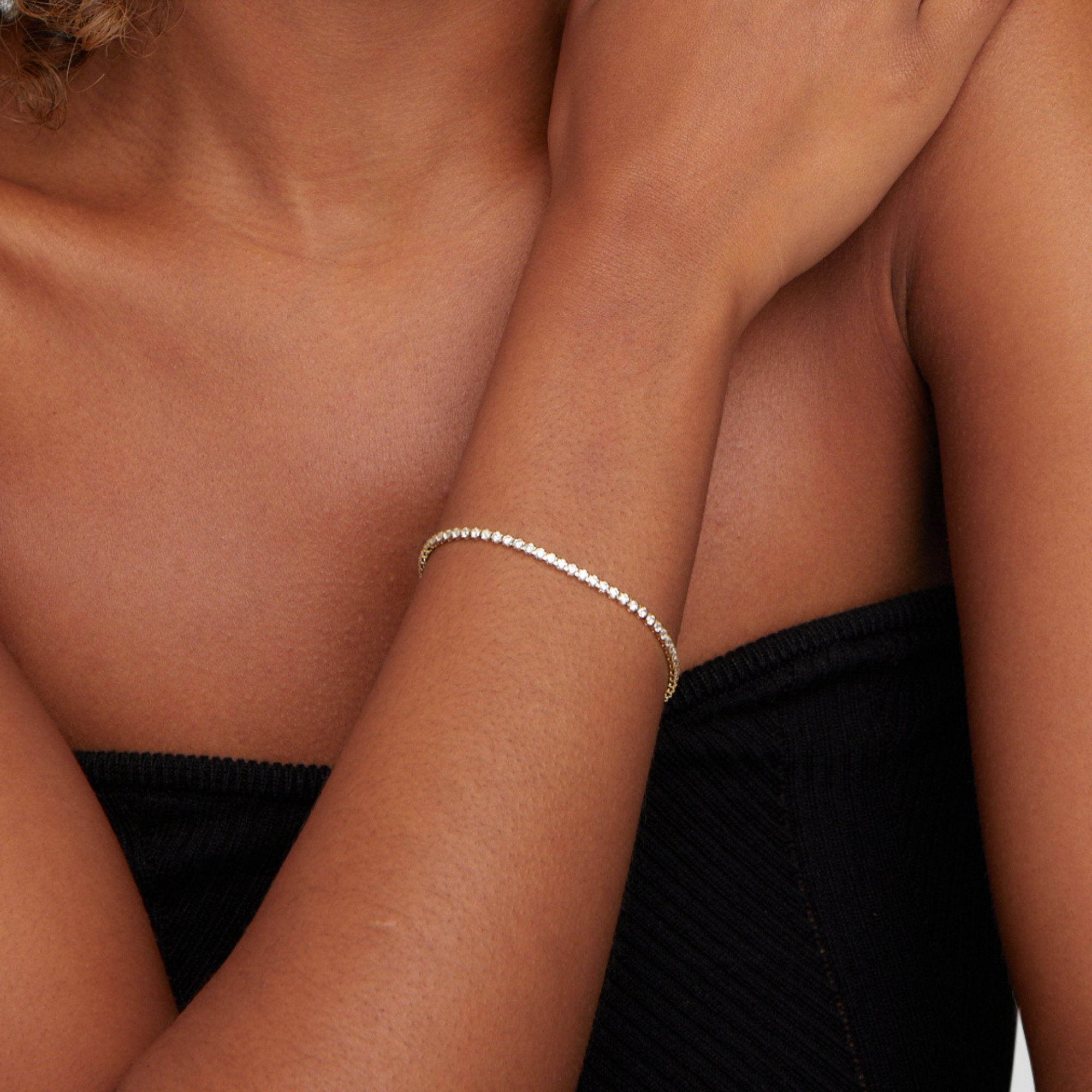 Cordelia - Silver Tennis Bracelet