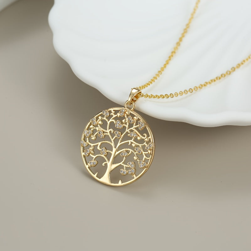 Golden Origins Timeless Tree of Life Pendant for Her