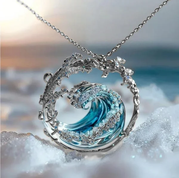 Mystic Ocean’s Oath Pendant Necklace
