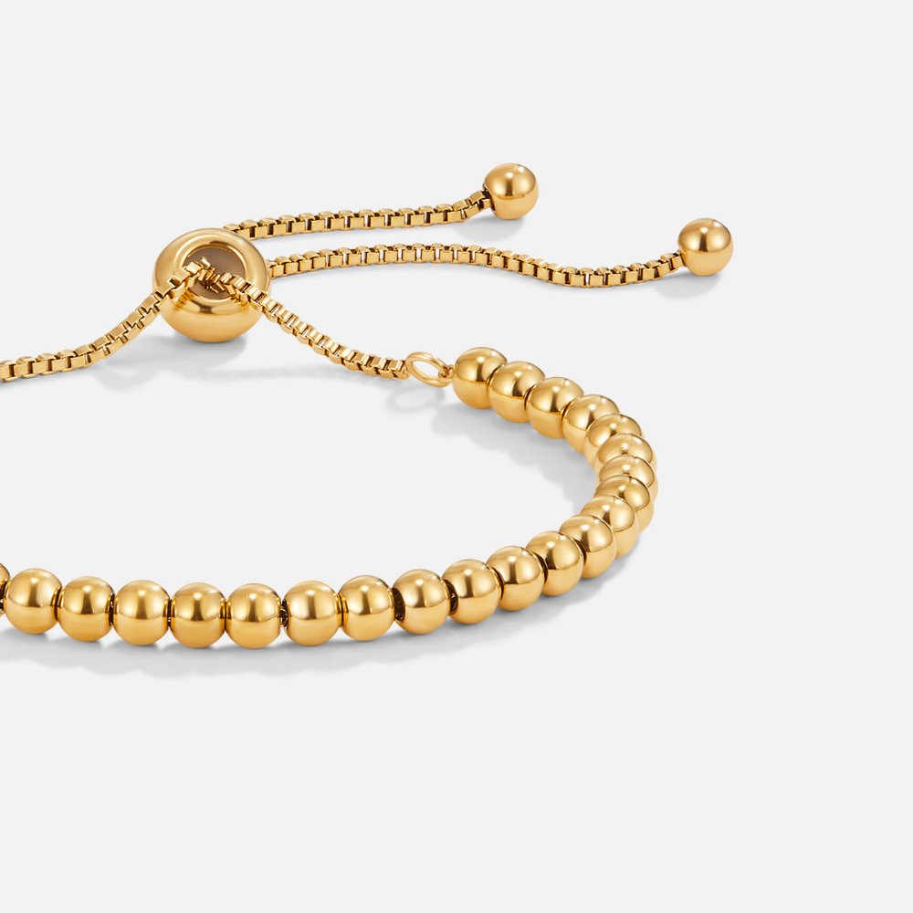 Nila - Gold Bracelet with Pearls
