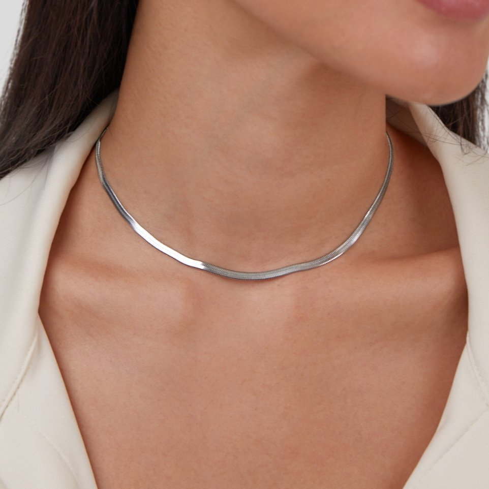 Sarya - Silver Snake Chain